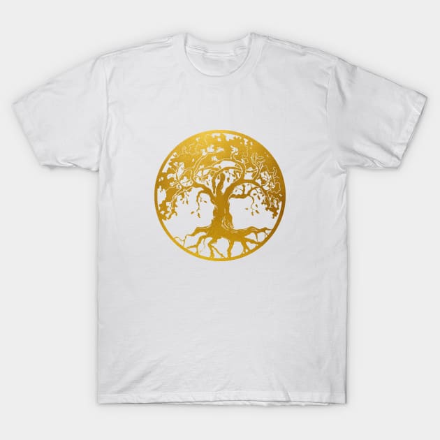 Tree of Life T-Shirt by erzebeth